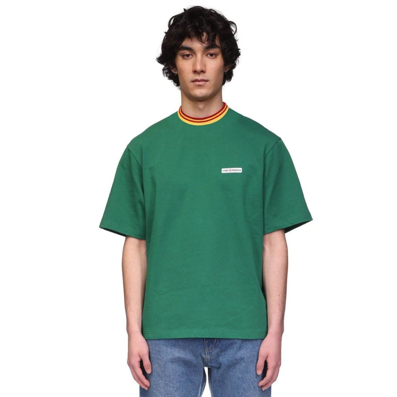 CASA SPORT EVERGREEN RUBBER PATCH OVERSIZED TEE