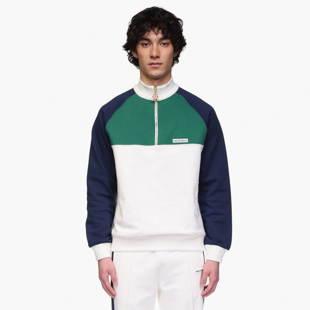 QUARTER ZIP SWEATSHIRT